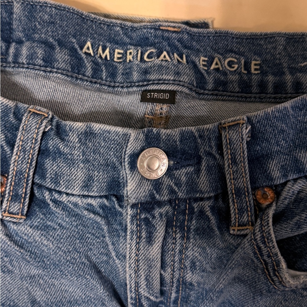 American Eagle Outfitters Women's Denim Straight Leg Jeans